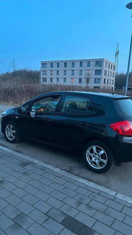 Gebraucht Toyota Auris 126 PS (92 kW) 2008 Schwarz Kleinwagen