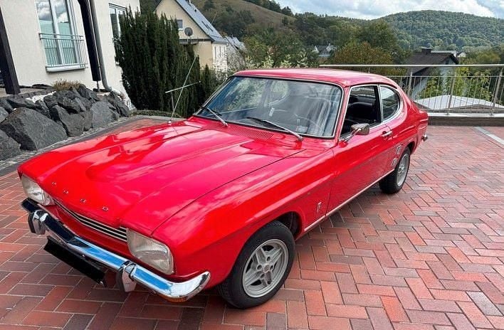 Gebraucht Ford Capri 72 PS (52 kW) 1973 Rot Coupé