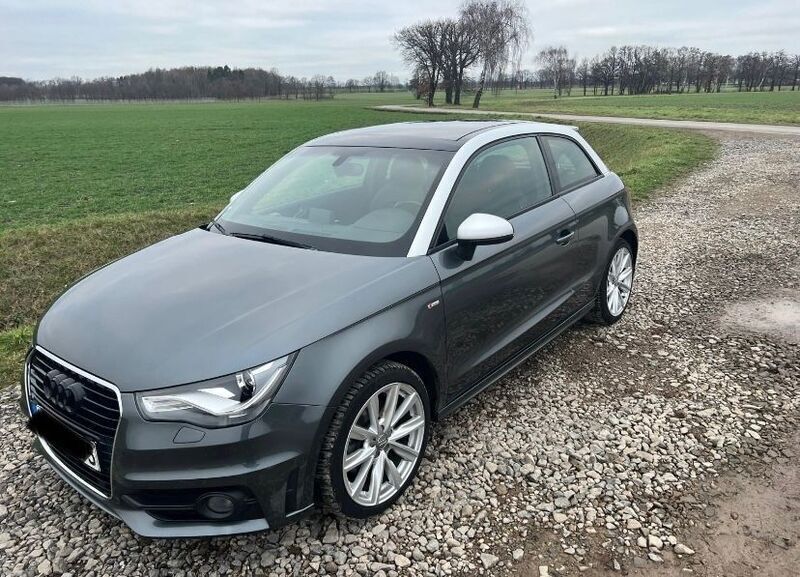 Grau Gebraucht 2012 Audi A1 S-Line Kleinwagen | 11.999 € (Fairer Preis) - Bild 1/3
