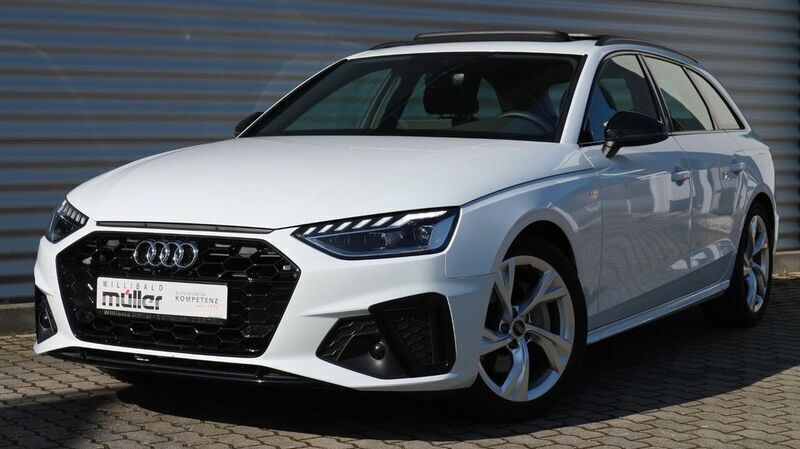 Weiß Gebraucht 2024 Audi A4 S-Line Kombi | 39.930 € (Fairer Preis) - Bild 1/4