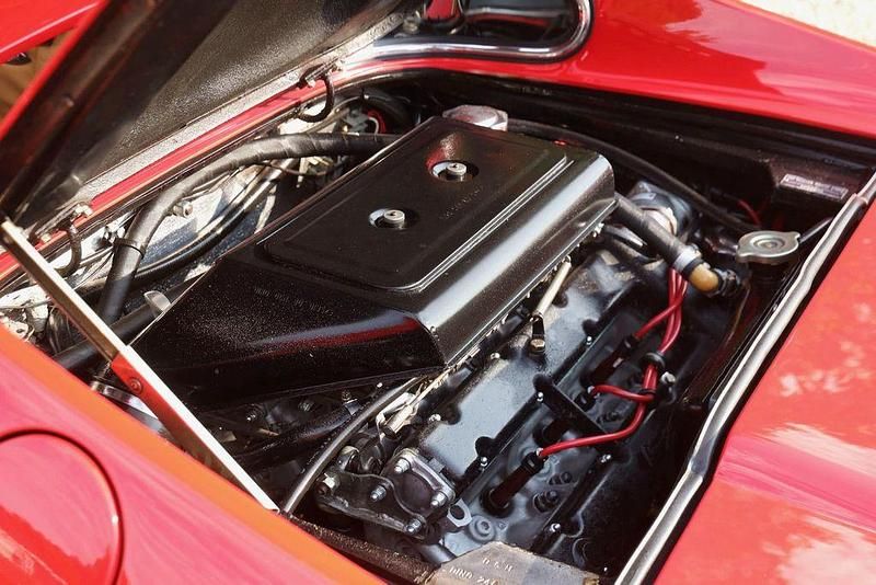 Second-hand Ferrari Dino 246 1974 Roșu Cabrio