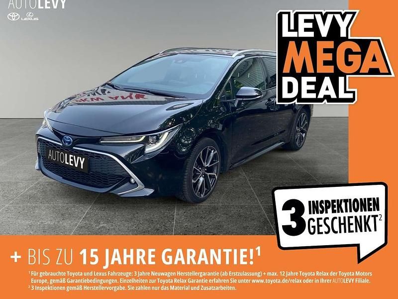 Mysticschwarz Gebraucht 2023 Toyota Corolla Lounge Kombi | 27.990 € (Fairer Preis) - Bild 1/4