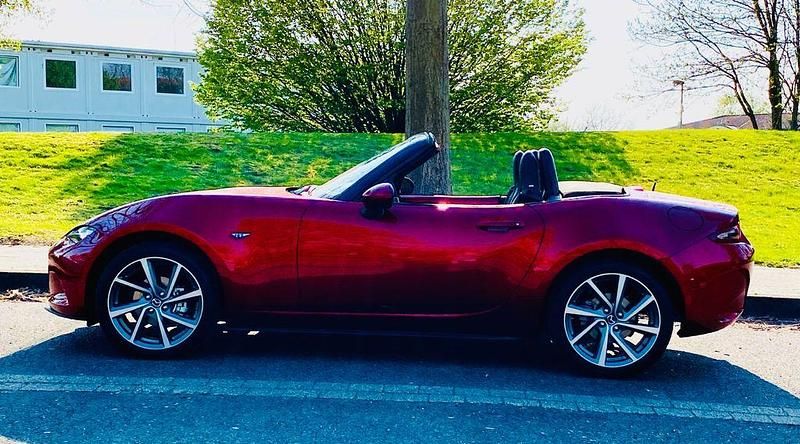 Gebraucht Mazda MX5 Selection 132 PS (97 kW) 2020 Rot Cabrio