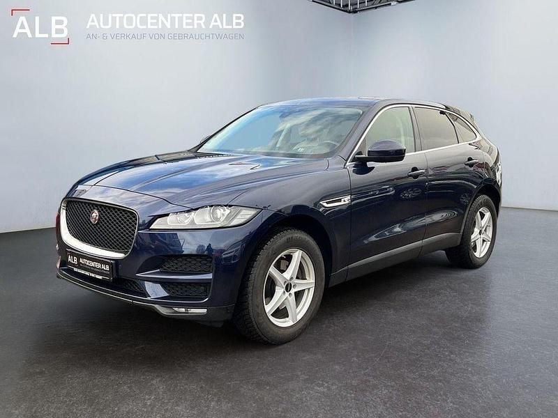 Blau Gebraucht 2019 Jaguar F-Pace SUV | 26.490 € (Fairer Preis) - Bild 1/4