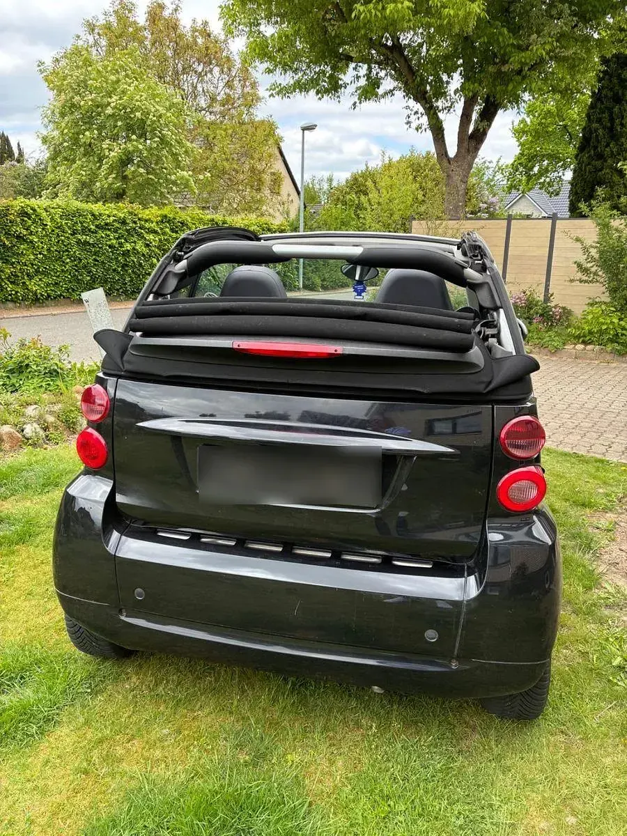 Gebraucht Smart ForTwo Cabrio Passion 71 PS (52 kW) 2011 Schwarz Cabrio