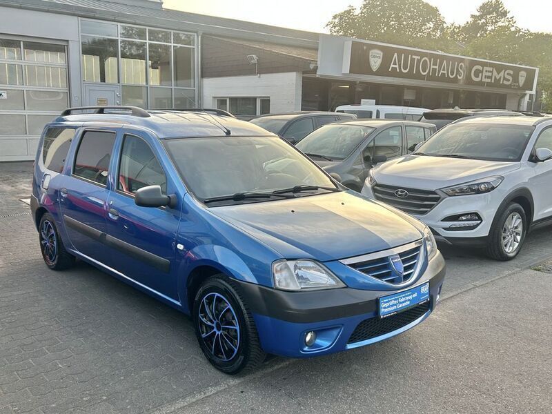 Blau Gebraucht 2008 Dacia Logan Lauréate Limousine | 2.990 € (Teuer) - Bild 1/4