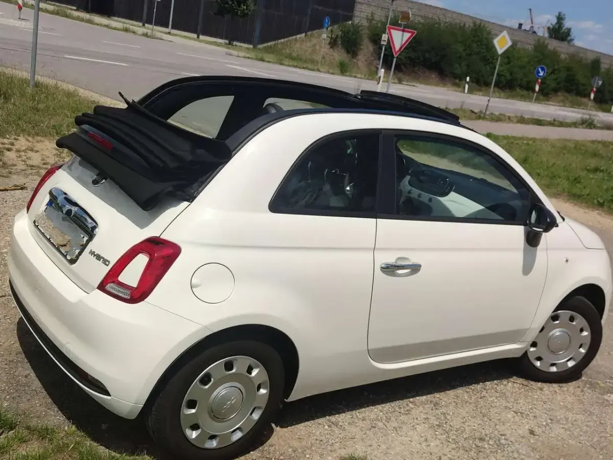 Gebraucht Fiat 500C 69 PS (50 kW) 2024 Weiß Cabrio