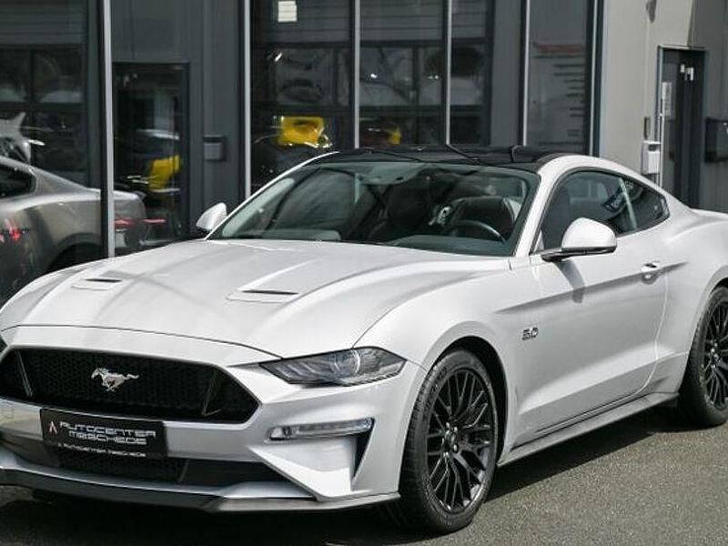 Gebraucht Ford Mustang GT 450 PS (330 kW) 2019 Brightsilber metallic Coupé