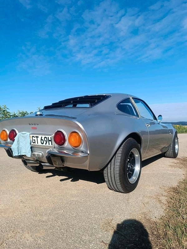 Gebraucht Opel GT 90 PS (66 kW) 1969 Silber Coupé