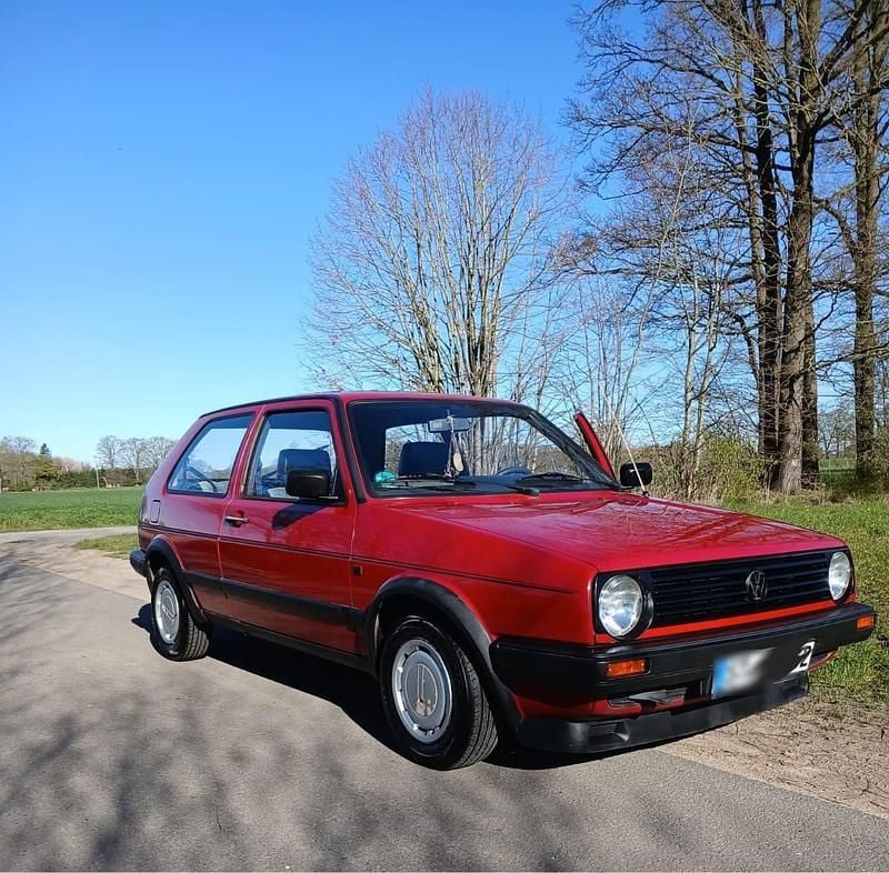 Gebraucht VW Golf II 70 PS (51 kW) 1990 Rot Kleinwagen