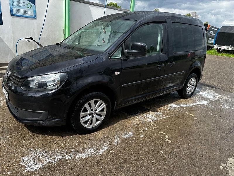 Gebraucht VW Caddy Comfortline 102 PS (75 kW) 2012 Schwarz Van / Kleinbus