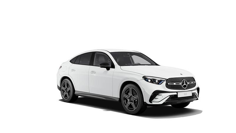 Polarweiß Neu 2025 Mercedes GLC220 Coupé | 66.715 € (Superpreis) - Bild 1/3