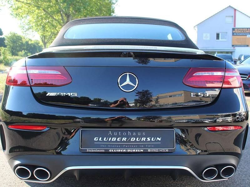 Obsidianschwarz Gebraucht 2018 Mercedes E53 AMG AMG Cabrio | 48.900 € (Fairer Preis) - Bild 1/4