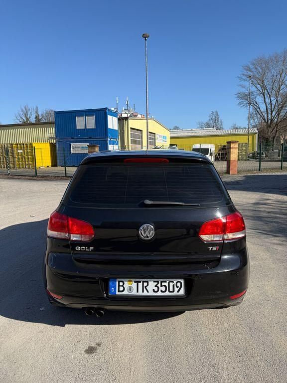 Gebraucht VW Golf VI 122 PS (89 kW) 2009 Schwarz Kleinwagen