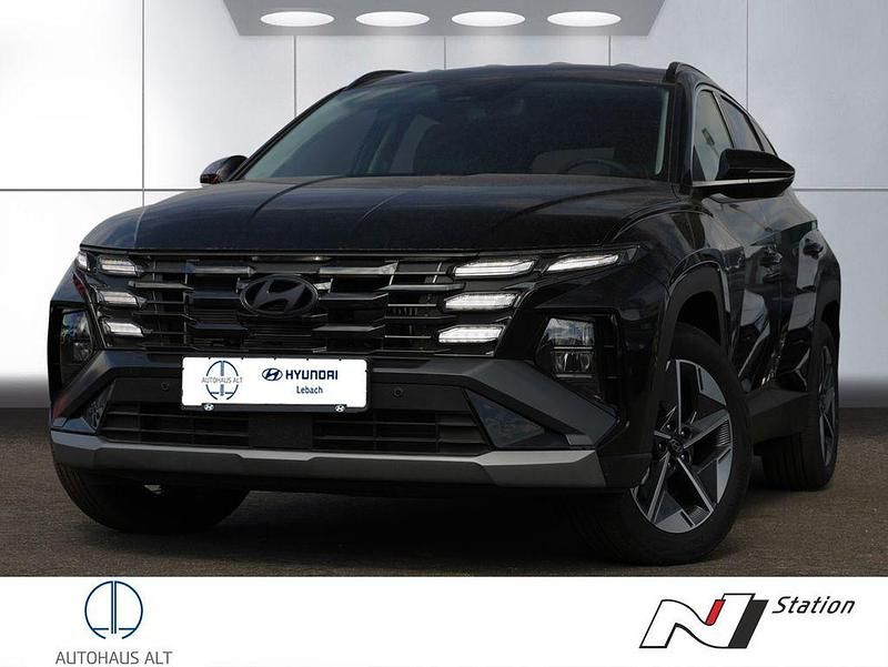 Schwarz Neu 2025 Hyundai Tucson Trend SUV | 41.290 € (Teuer) - Bild 1/4