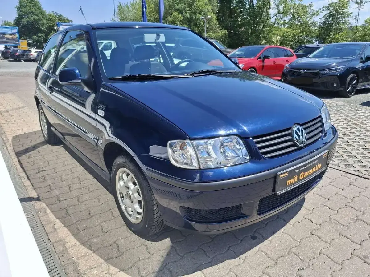Gebraucht VW Polo 50 PS (36 kW) 2000 Blau Limousine