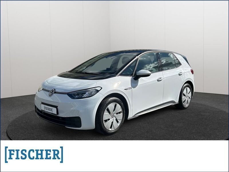 Gletscherweiß metallic Gebraucht 2022 VW ID.3 Pro Kleinwagen | 21.695 € (Superpreis) - Bild 1/4