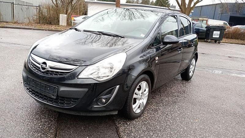 Gebraucht Opel Corsa Edition 69 PS (50 kW) 2012 Schwarz Kleinwagen