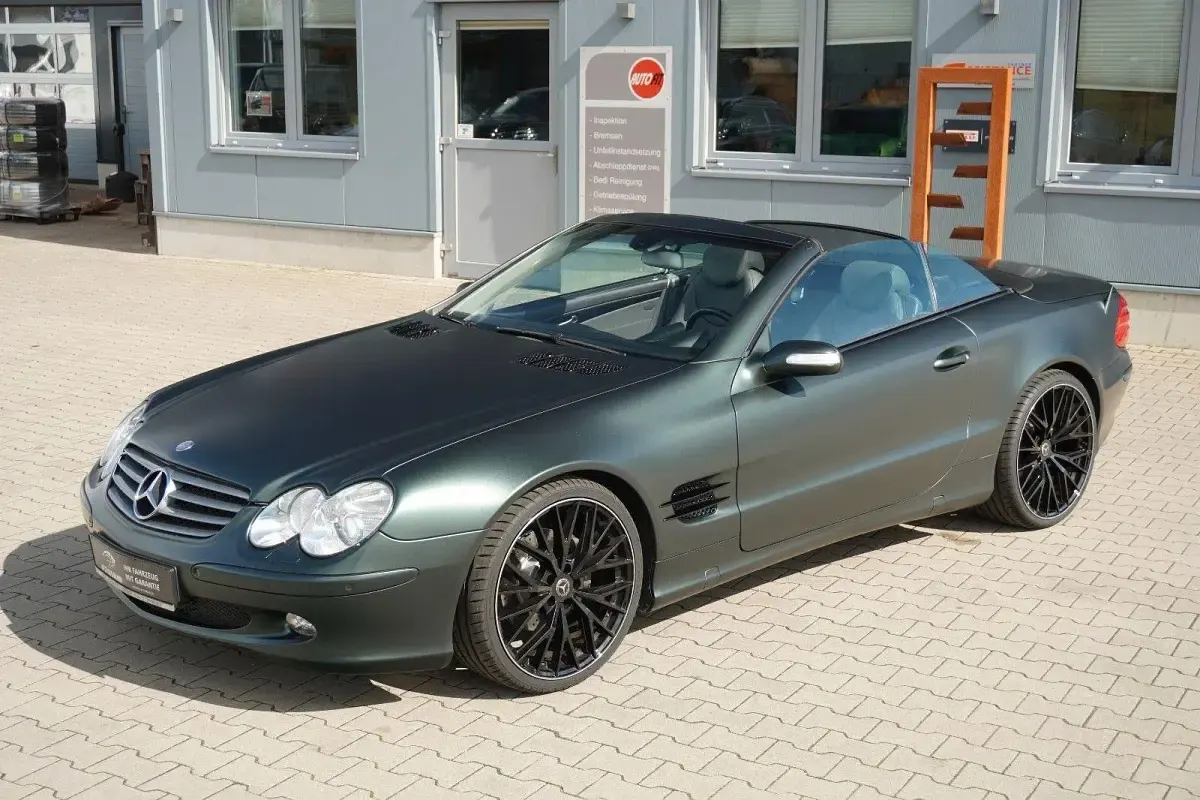 Gebraucht Mercedes SL350 245 PS (180 kW) 2005 Silber Cabrio