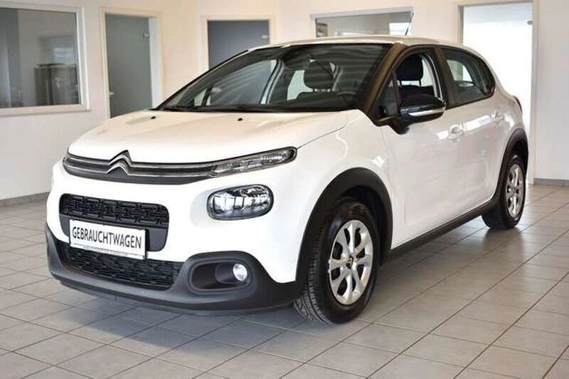 Weiss Gebraucht 2019 Citroën C3 Feel Kleinwagen | 9.549 € (Fairer Preis) - Bild 1/4