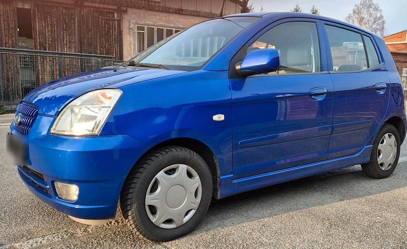 Gebraucht Kia Picanto 61 PS (44 kW) 2005 Blau Kleinwagen
