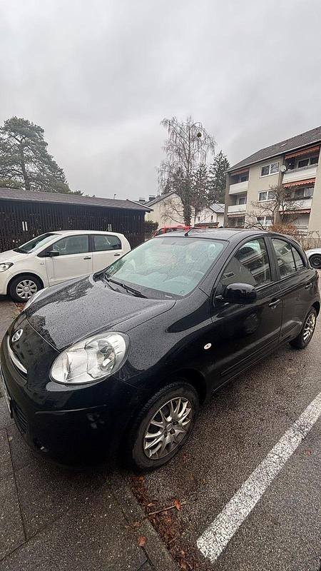 Schwarz Gebraucht 2011 Nissan Micra Kleinwagen | 3.900 € (Fairer Preis) - Bild 1/4