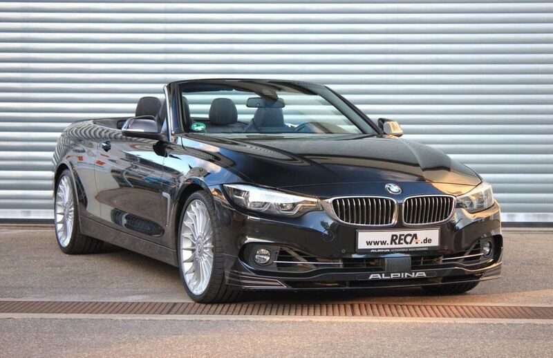 Schwarz Gebraucht 2018 Alpina D4 Cabrio | 58.800 € - Bild 1/4