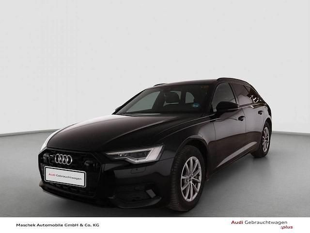 Mythosschwarz metallic Gebraucht 2025 Audi A6 Advanced Plus Kombi | 49.990 € (Superpreis) - Bild 1/4