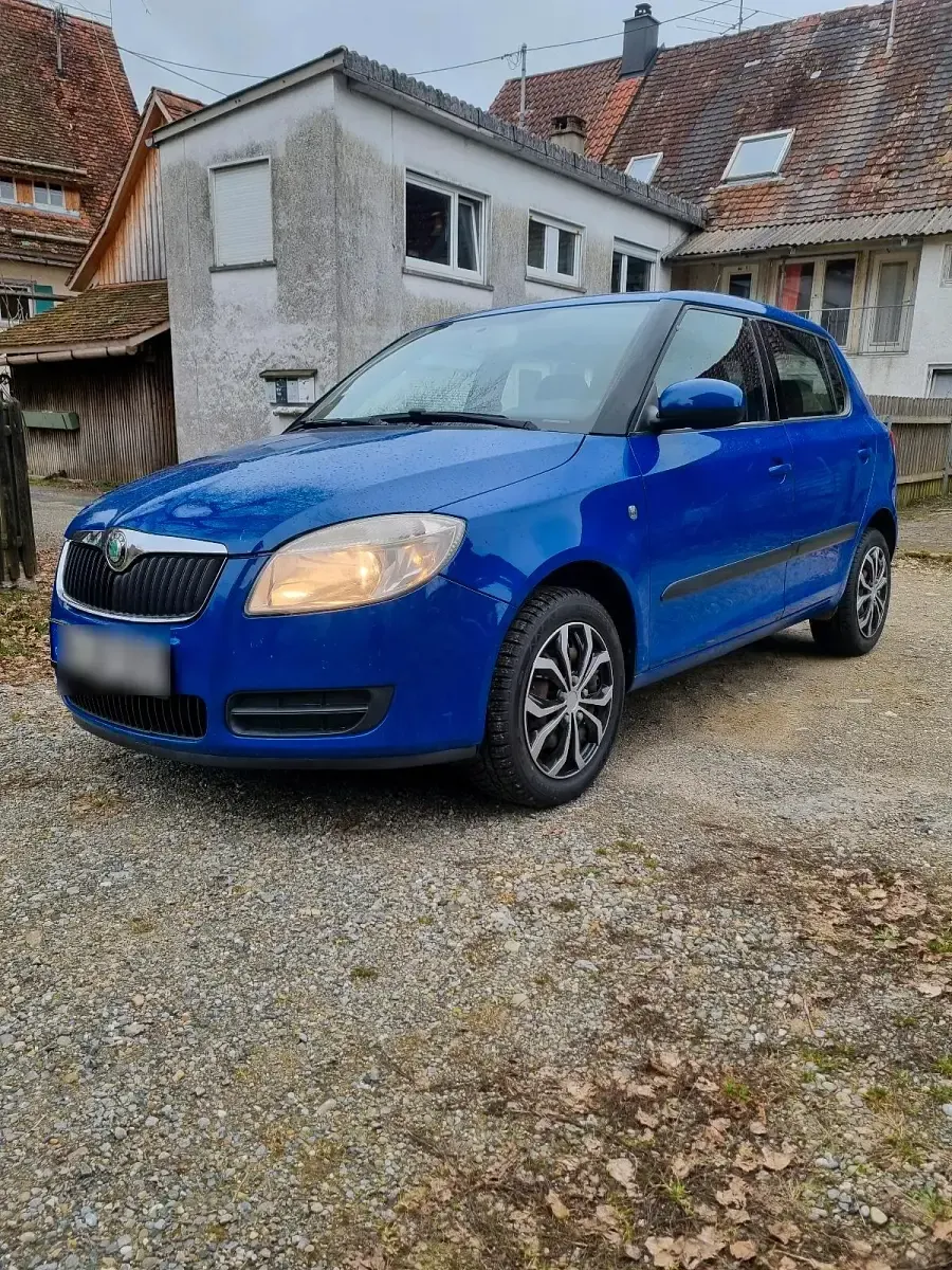 Gebraucht Skoda Fabia 69 PS (50 kW) 2007 Blau Kleinwagen