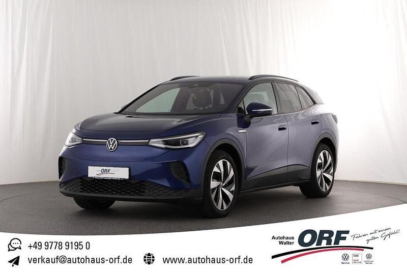 Blue dusk metallic Gebraucht 2024 VW ID.4 Pro Performance SUV | 32.890 € (Superpreis) - Bild 1/4