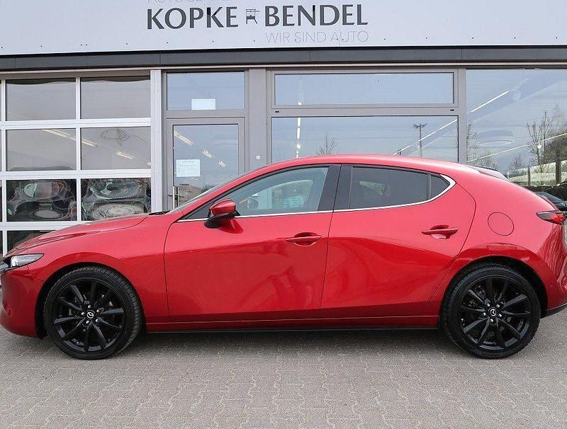 Gebraucht Mazda 3 Selection 179 PS (131 kW) 2019 Rot Limousine