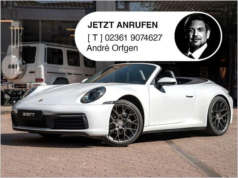 Weiß Gebraucht 2020 Porsche 911 Carrera Cabriolet Sport Cabrio | 118.900 € (Fairer Preis) - Bild 1/4