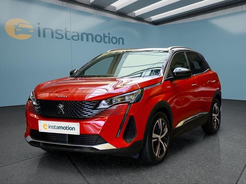 Rot Gebraucht 2021 Peugeot 3008 Van / Kleinbus | 22.399 € (Fairer Preis) - Bild 1/4