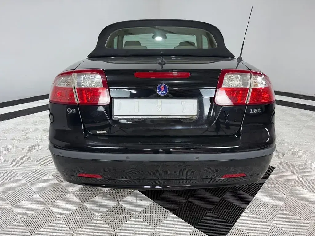 Gebraucht Saab 9-3 Cabriolet Vector 150 PS (110 kW) 2007 Schwarz Cabrio