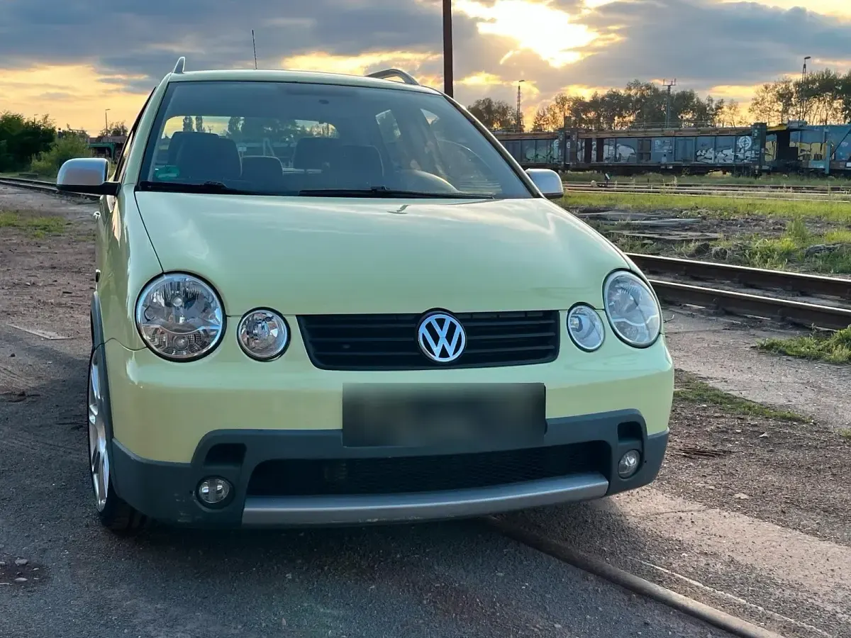 Gebraucht VW Polo Cross 75 PS (55 kW) 2005 Grün Kleinwagen
