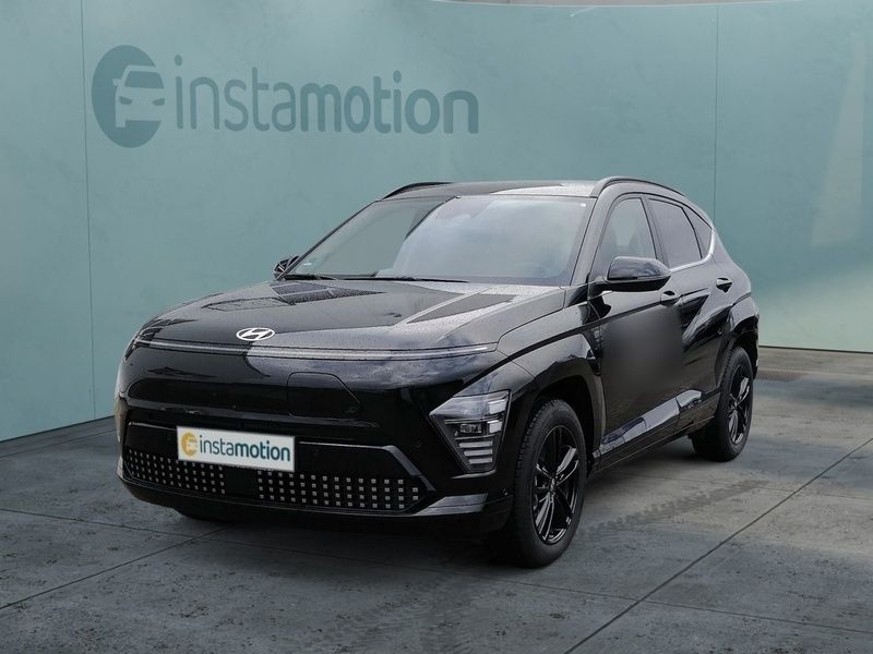 Schwarz Gebraucht 2023 Hyundai Kona Prime SUV | 40.550 € (Teuer) - Bild 1/3