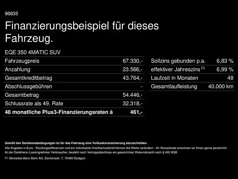 Gebraucht Mercedes EQE350 AMG 214 kW (292 PS) 2025 Grau SUV