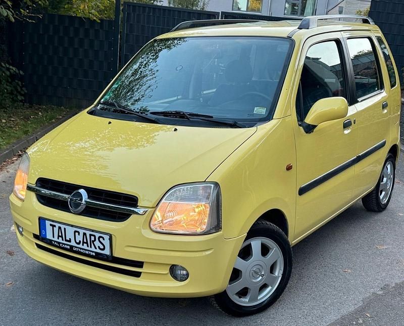 Gelb Gebraucht 2003 Opel Agila Kleinwagen | 1.899 € (Fairer Preis) - Bild 1/4