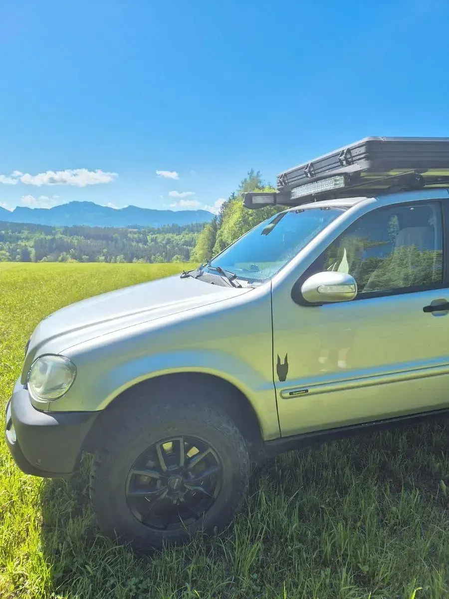 Gebraucht Mercedes ML270 163 PS (119 kW) 2003 Silber SUV