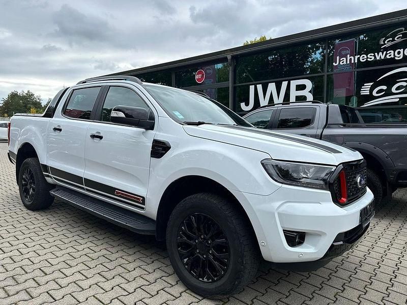 Weiß Gebraucht 2022 Ford Ranger Abholung | 37.890 € (Guter Preis) - Bild 1/4