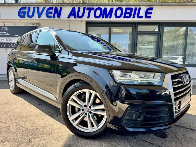 Schwarz Gebraucht 2019 Audi Q7 S-Line SUV | 30.500 € (Fairer Preis) - Bild 1/4