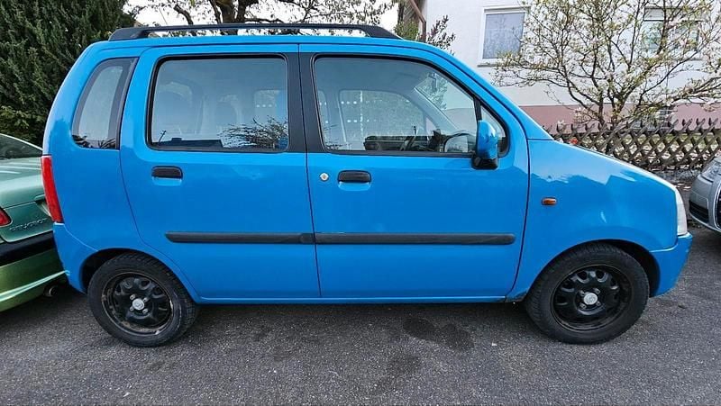Second-hand Opel Agila 75 CP (55 kW) 2002 Albastru Monovolum