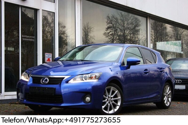 Blau Gebraucht 2012 Lexus CT200h Luxury Line Limousine | 8.990 € (Fairer Preis) - Bild 1/4