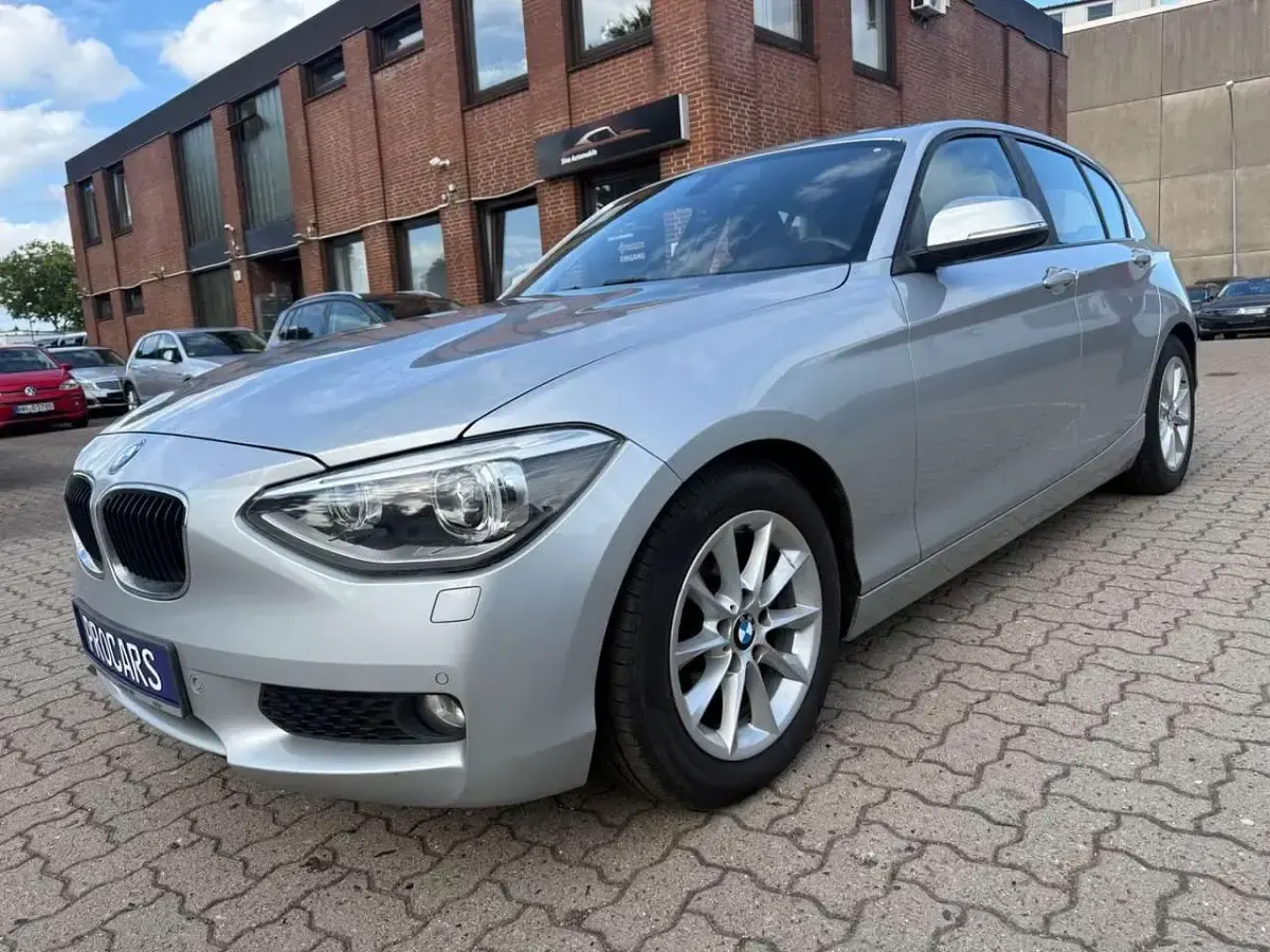 Gebraucht BMW 116 Comfort Edition 116 PS (85 kW) 2012 Silber Kleinwagen