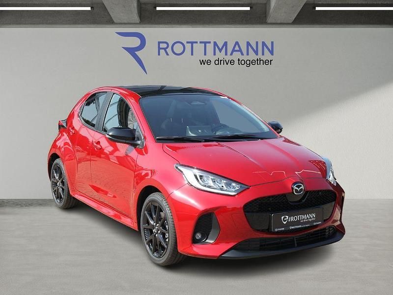 Neu Mazda 2 Homura-Line 116 PS (85 kW) 2025 Rot Limousine