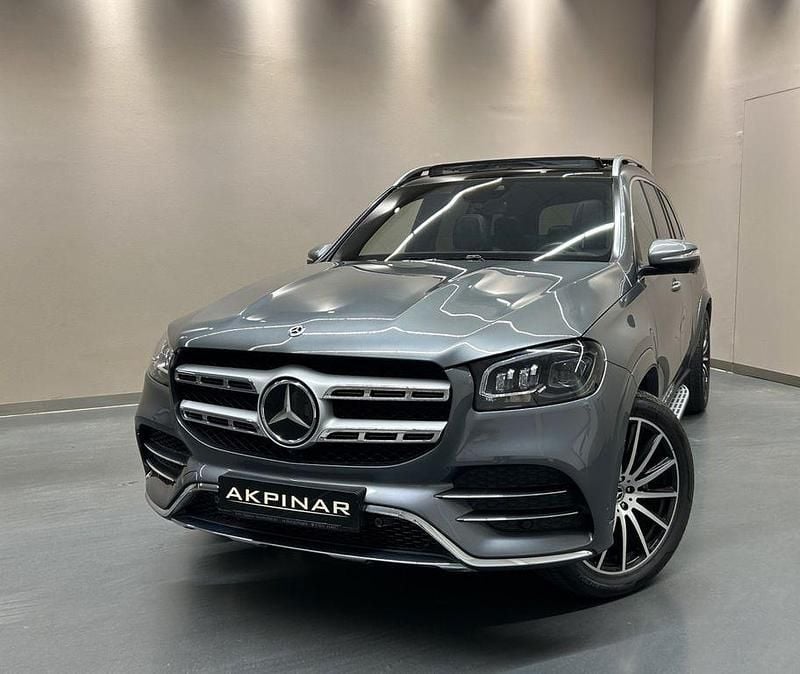 Grau Gebraucht 2021 Mercedes GLS400 AMG line SUV | 71.500 € (Superpreis) - Bild 1/4