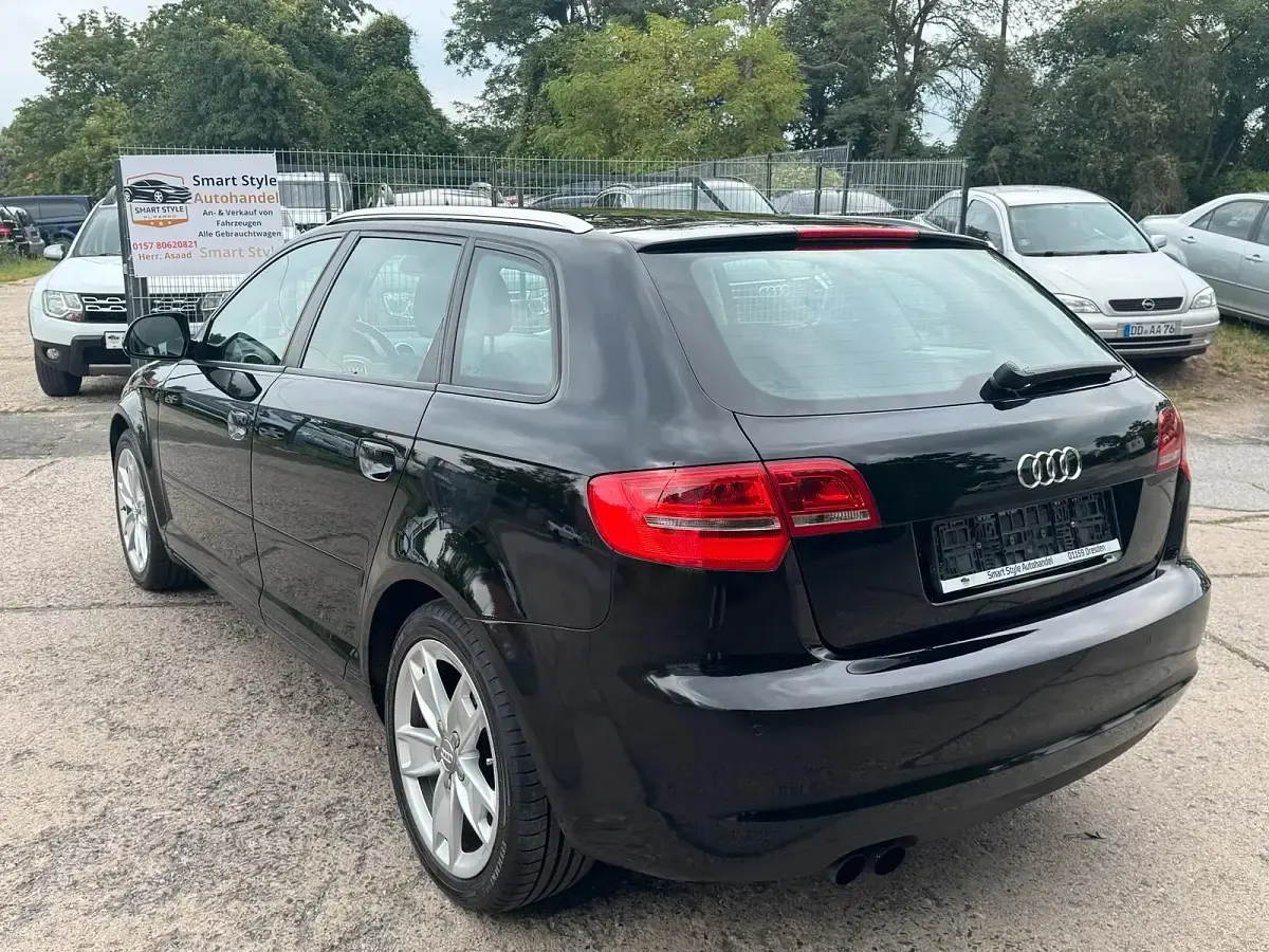 Gebraucht Audi A3 125 PS (91 kW) 2009 Schwarz Kleinwagen