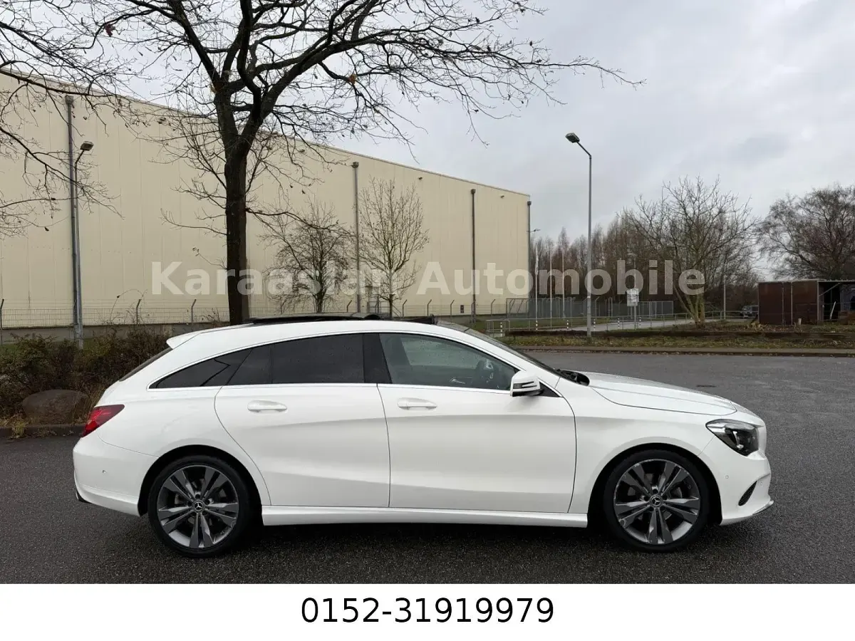 Gebraucht Mercedes CLA180 Shooting Brake 122 PS (89 kW) 2018 Weiß Kombi