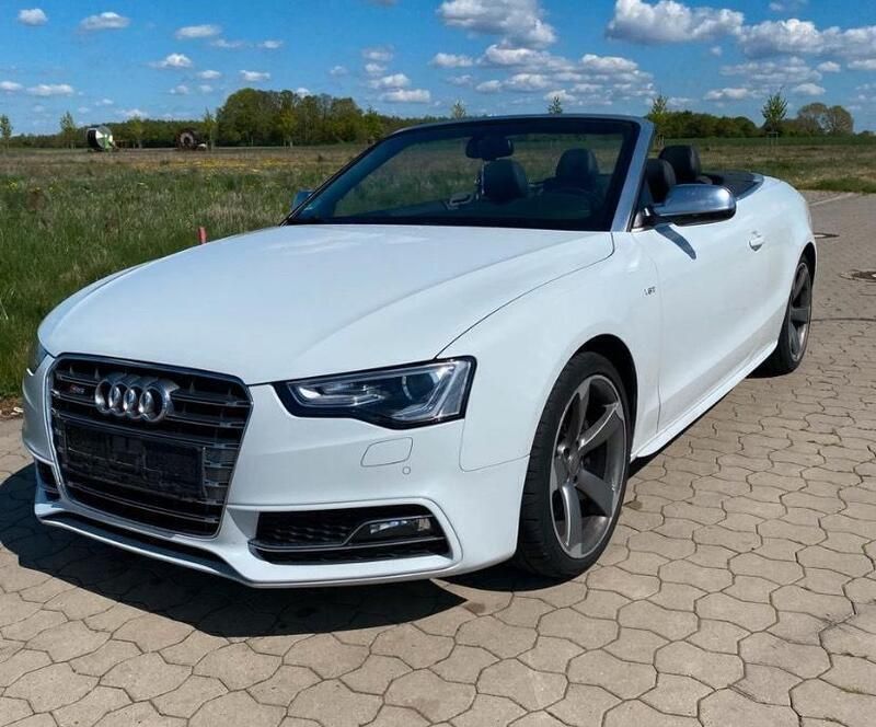 Weiß Gebraucht 2013 Audi S5 Cabriolet S-Line Cabrio | 16.499 € (Guter Preis) - Bild 1/4