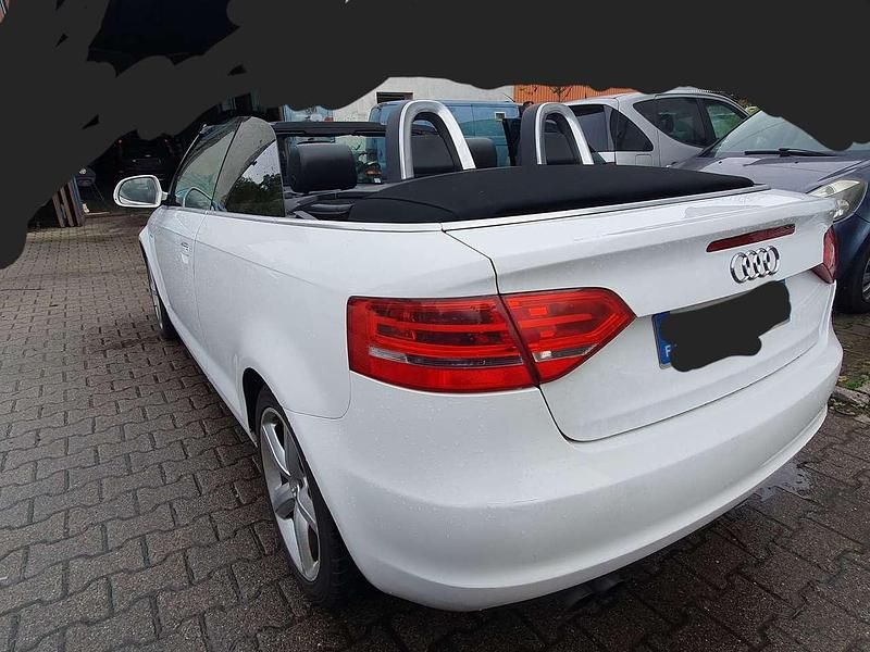 Gebraucht Audi A3 Cabriolet S-Line 140 PS (102 kW) 2009 Ibisweiß Cabrio